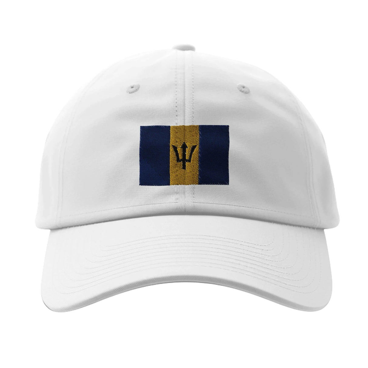 Casquette drapeau barbade coton brodé style épuré