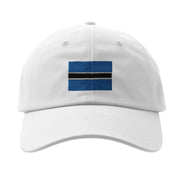 Casquette drapeau botswana coton broderie style épuré