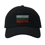 Casquette drapeau bulgarie coton broderie usage extérieur