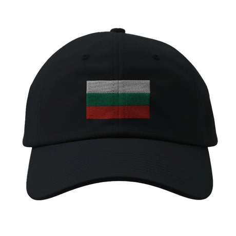 Casquette drapeau bulgarie coton broderie usage extérieur