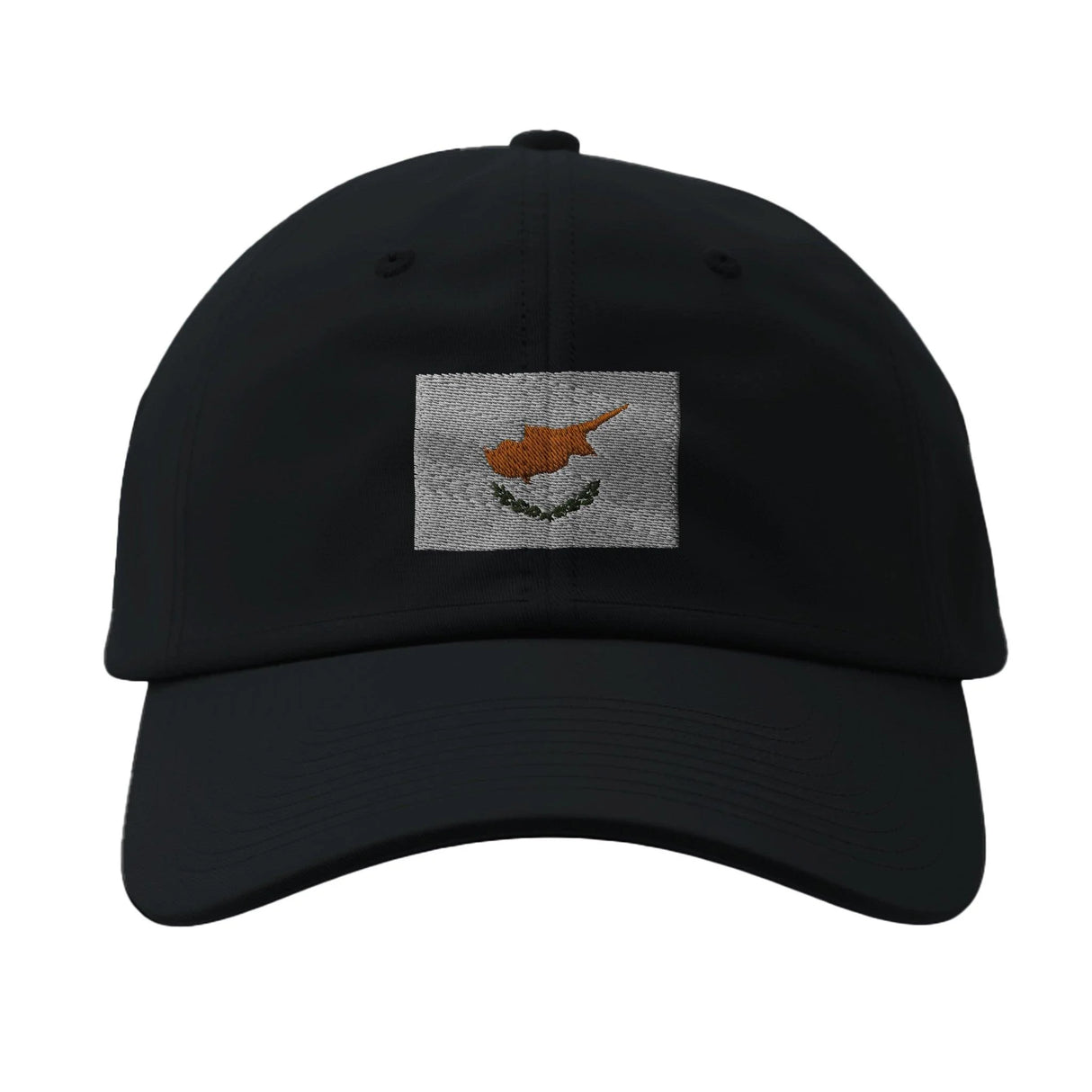 Casquette drapeau chypre coton broderie usage quotidien