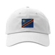 Casquette drapeau congo coton brodée république démocratique