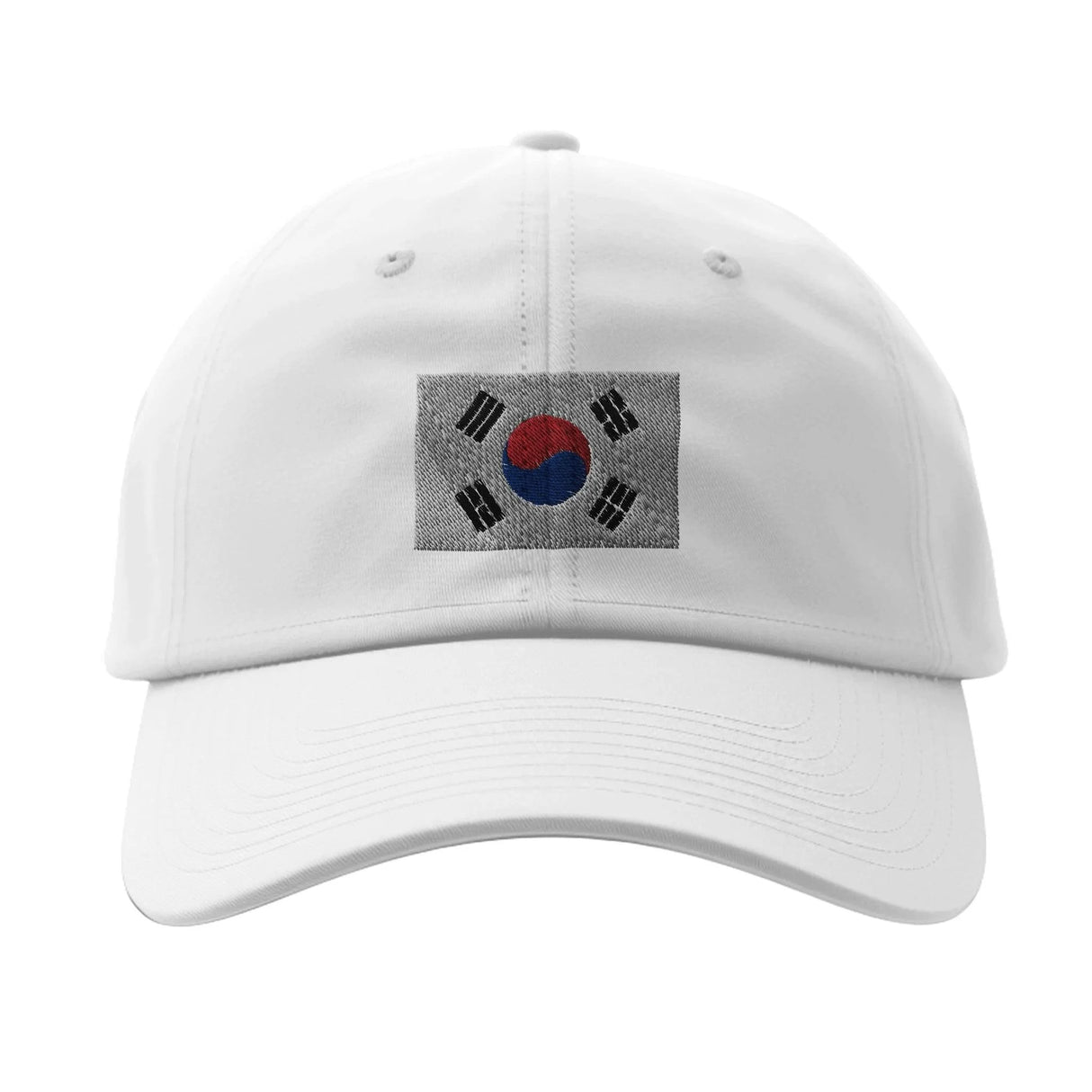 Casquette drapeau corée du sud coton broderie élégante