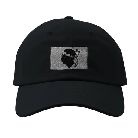 Casquette drapeau corse coton brodée au style épuré