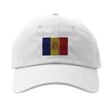 Casquette drapeau d’andorre coton broderie confortable