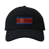 Casquette drapeau de la corée du nord - pixelformaflag