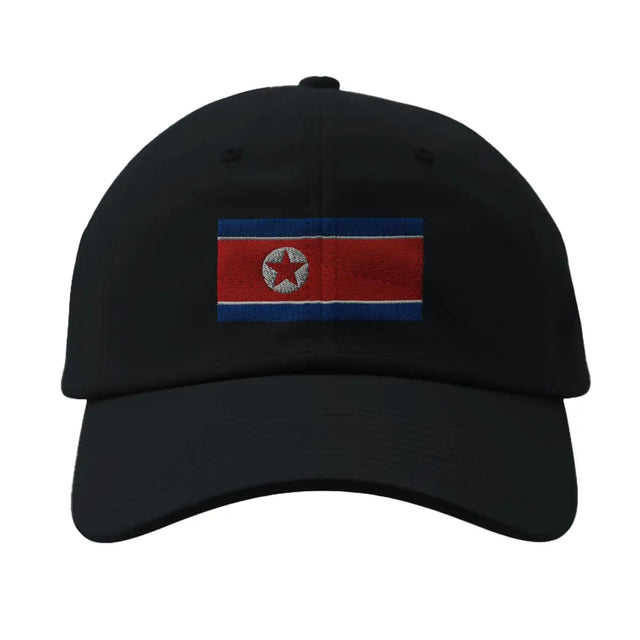 Casquette drapeau de la corée du nord - pixelformaflag
