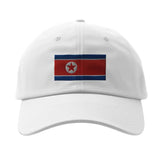 Casquette drapeau de la corée du nord - pixelformaflag