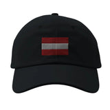Casquette drapeau de l’autriche - pixelformaflag