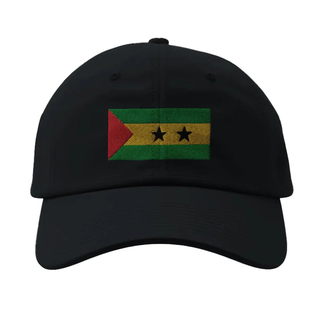 Casquette Drapeau de Sao Tomé-et-Principe - Pixelforma 