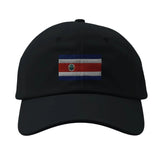 Casquette Drapeau du Costa Rica - Pixelforma 