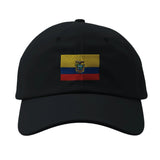 Casquette drapeau équateur coton brodée confortable