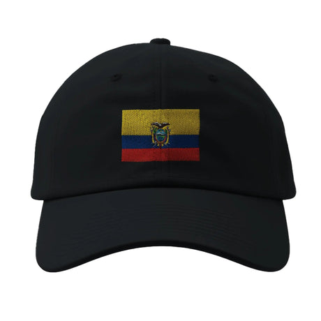 Casquette drapeau équateur coton brodée confortable