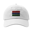 Casquette drapeau gambie coton broderie style confortable