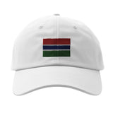 Casquette drapeau gambie coton broderie style confortable