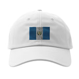 Casquette drapeau guatemala coton broderie design épuré