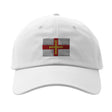 Casquette drapeau guernesey coton brodée confortable