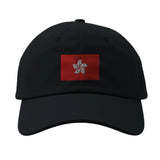 Casquette drapeau hong kong coton broderie confortable
