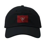Casquette drapeau île de man coton broderie élégante