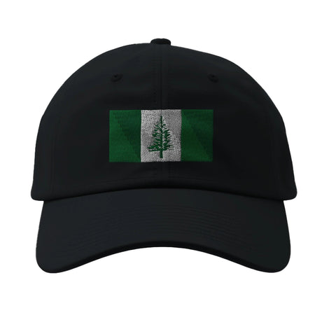 Casquette drapeau île norfolk coton broderie durable