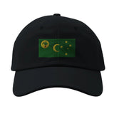 Casquette drapeau îles cocos coton broderie confortable