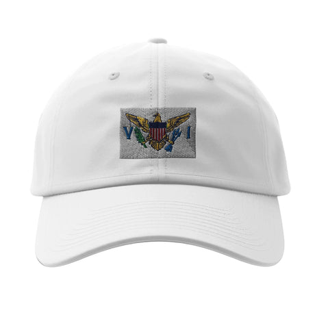 Casquette drapeau îles vierges coton broderie élégante