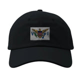 Casquette drapeau îles vierges coton broderie élégante