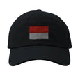 Casquette drapeau indonésie coton broderie confortable