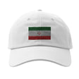 Casquette drapeau iran coton broderie design épuré