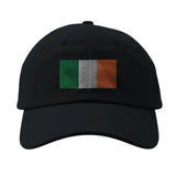 Casquette drapeau irlande coton broderie design épuré