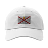 Casquette drapeau jersey coton brodée style épuré