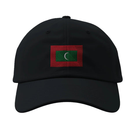 Casquette drapeau maldives coton broderie matériau durable