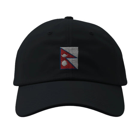 Casquette drapeau népal coton broderie confortable
