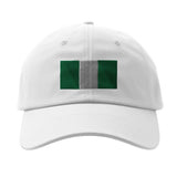 Casquette drapeau nigeria coton broderie confort couleur