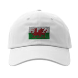 Casquette drapeau pays de galles coton broderie durable