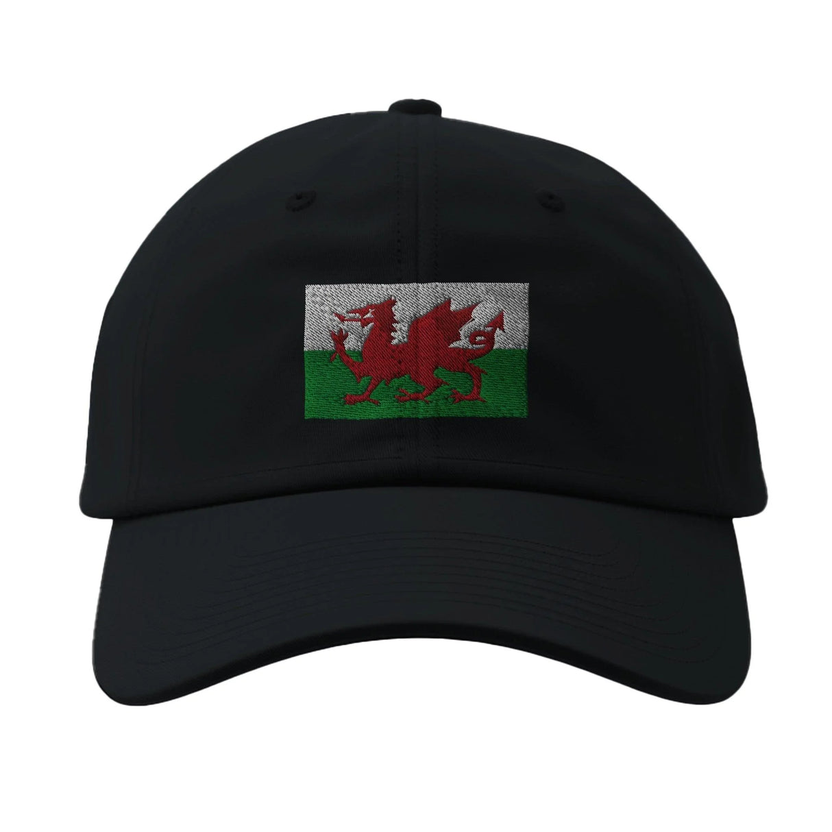 Casquette drapeau pays de galles coton broderie durable