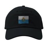 Casquette drapeau saint-marin coton broderie confortable