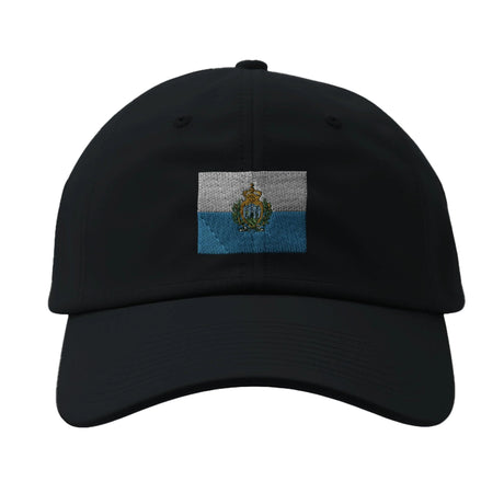 Casquette drapeau saint-marin coton broderie confortable