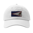 Casquette drapeau samoa américaines coton broderie durable