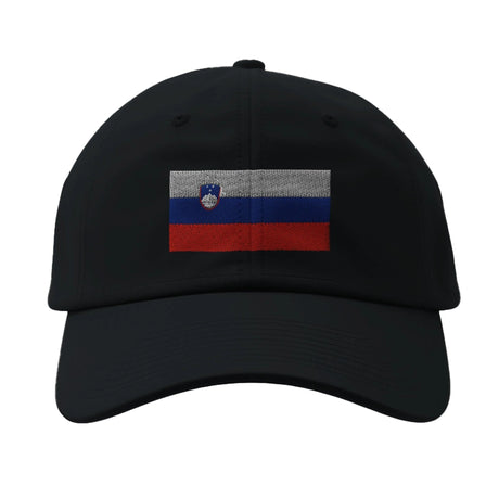 Casquette drapeau slovénie coton broderie design épuré
