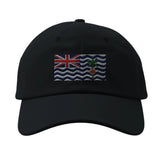 Casquette drapeau territoire britannique coton broderie