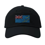 Casquette drapeau tuvalu coton brodée usage quotidien