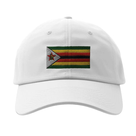 Casquette drapeau zimbabwe coton brodé couleur durable