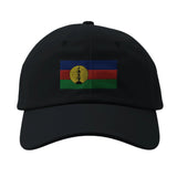 Casquette drapeaux nouvelle-calédonie coton broderie