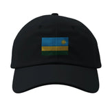 Casquette rwanda coton brodée couleurs vives durable