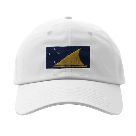 Casquette tokelau coton brodée confortable couleur bleu