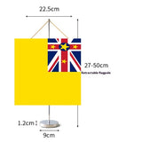 Fanion Table Drapeau Niue en Polyester