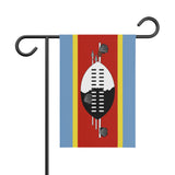 Bandera de jardín de Eswatini en poliéster