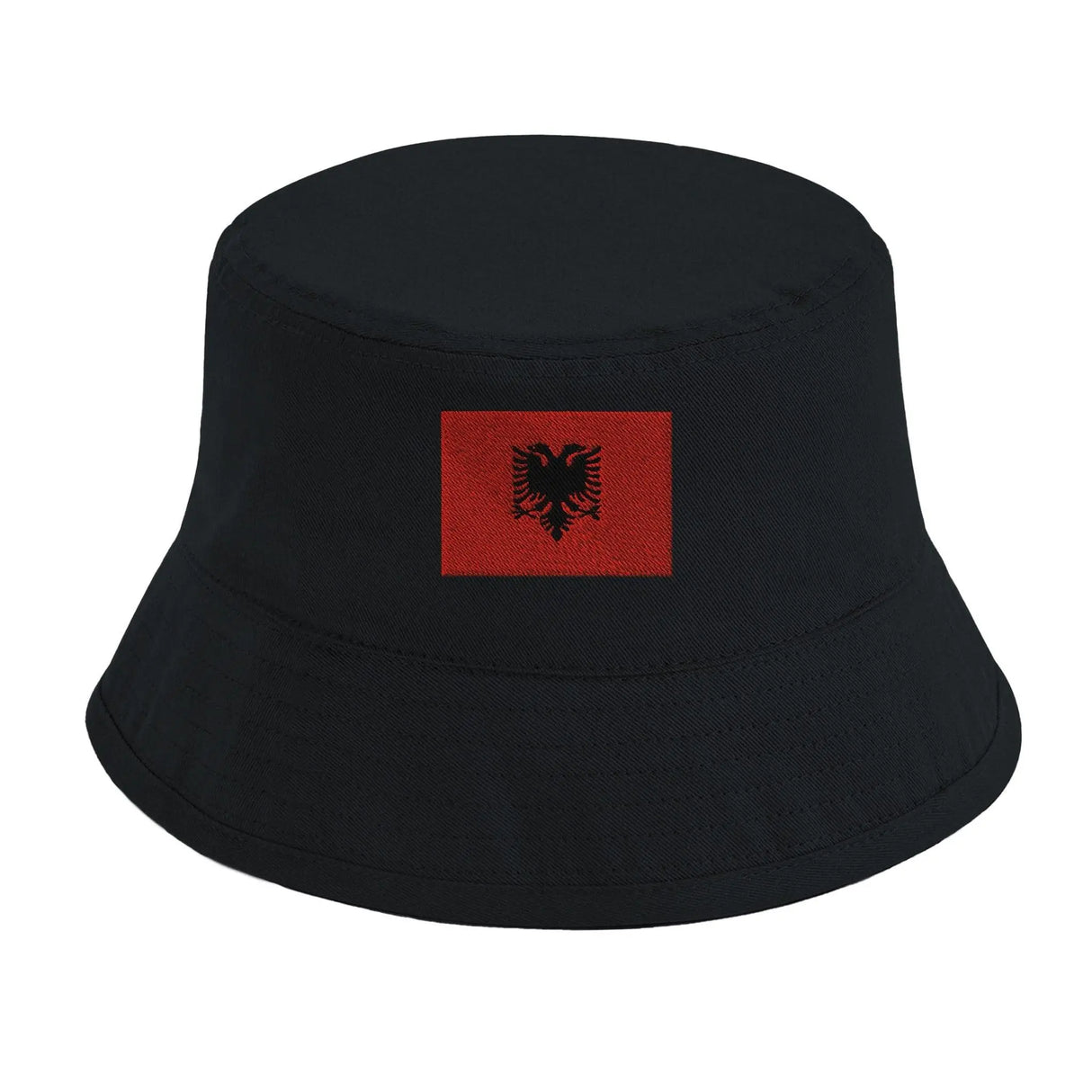 Chapeau bob albanie en coton brodé excellente respirabilité