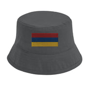 Chapeau bob arménie coton brodé léger couleurs tendance
